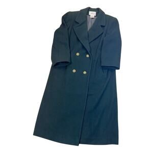 Worthington Vintage‎ Wool Trench Coat size 8p